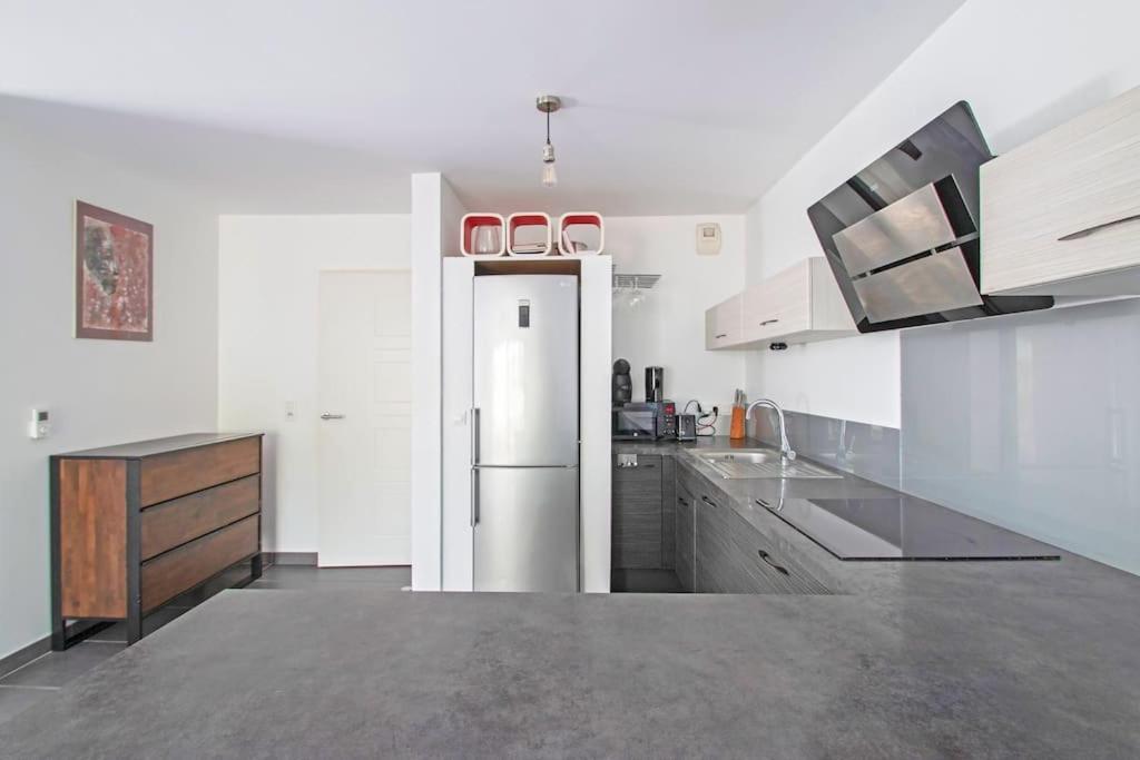 Apartament Le P'Tit Rimbaud, 6 Pers, Parking Prive, Jardin,Wifi Montpellier Zewnętrze zdjęcie